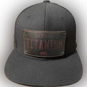 The Classic Black Titanium Cap